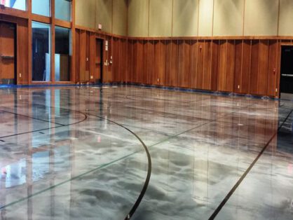 metallic floor epoxy